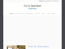 Tablet Screenshot of drsinanzeren.com